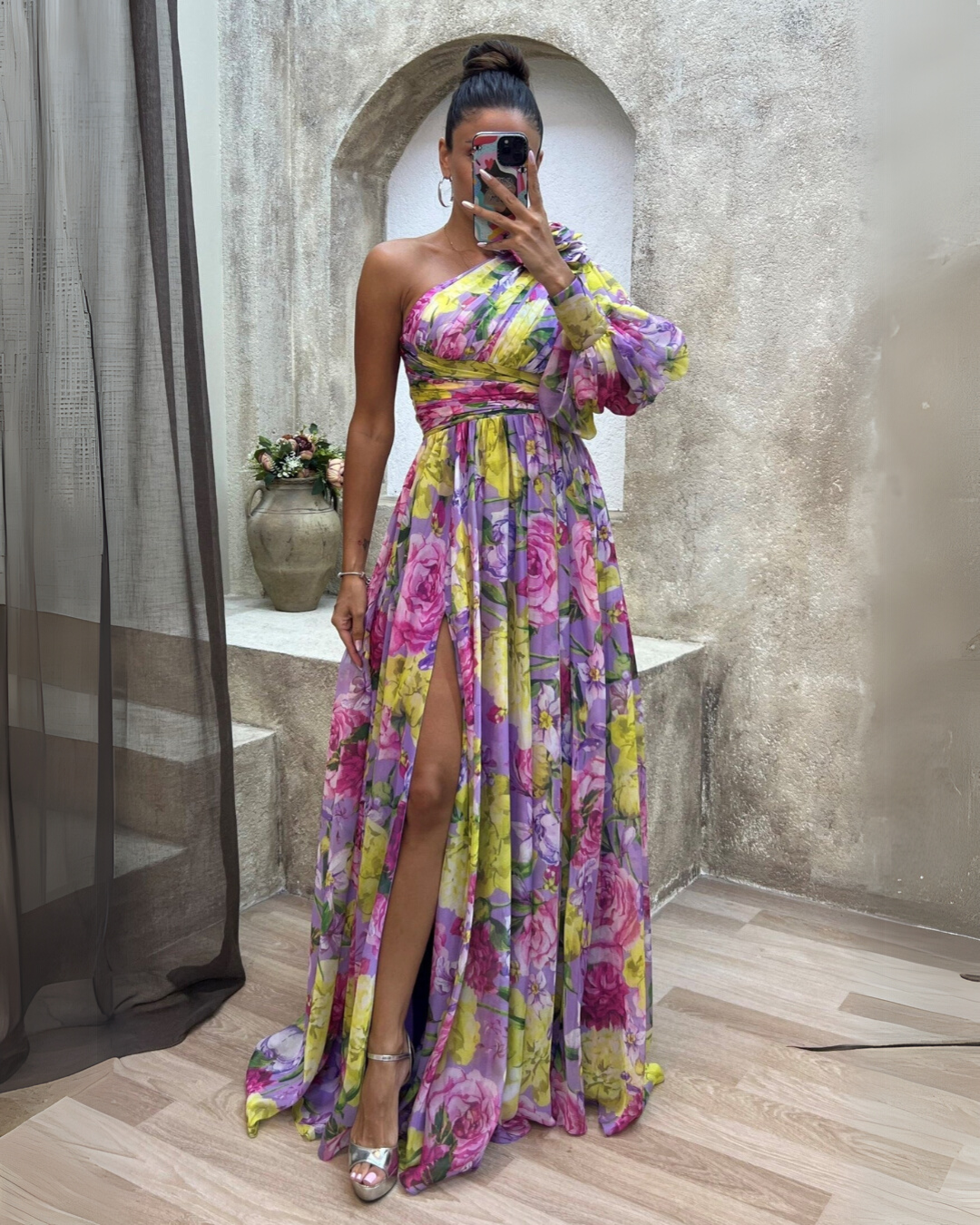Anna - Vestido Elegante Con Mangas Largas