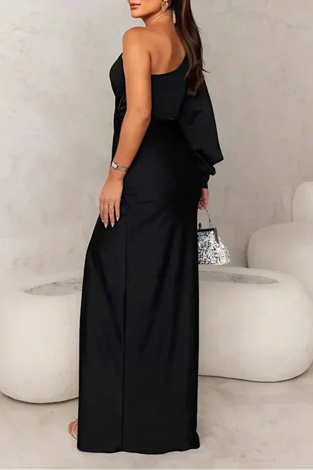 Patrizia - Vestido De Noche Asimétrico De Un Hombro