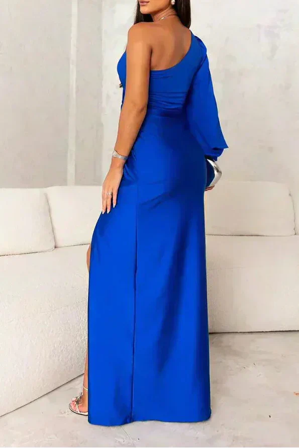 Patrizia - Vestido De Noche Asimétrico De Un Hombro